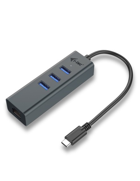 i-tec Metal USB-C HUB 3 Port + Gigabit Ethernet Adapter i-tec Metal USB-C HUB 3 Port + Gigabit Ethernet Adapter