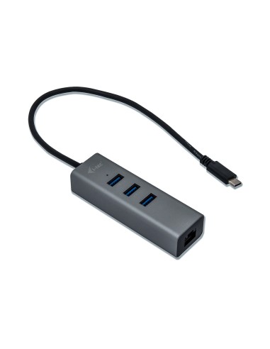 i-tec Metal USB-C HUB 3 Port + Gigabit Ethernet Adapter