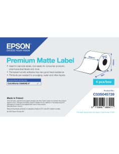 Epson Premium Matte Label - Continuous Roll  203mm x 60m