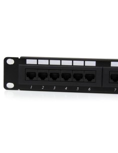 StarTech.com Panel de Parcheo 1U Cat6 110 con 24 Puertos para Montaje en Rack 2