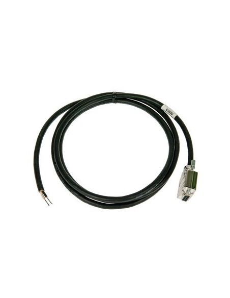 Zebra CA1300 cable de serie Negro DB-9