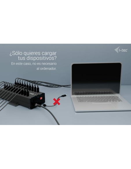 i-tec USB-C USB-A Metal Charging + data HUB, 15W per port, 20x USB-C