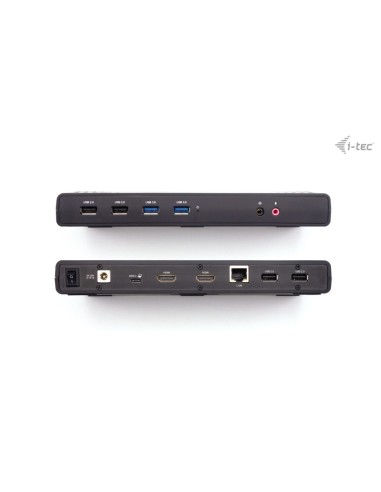 i-tec USB 3.0   USB-C   Thunderbolt Dual Display Docking Station + Power Delivery 100W