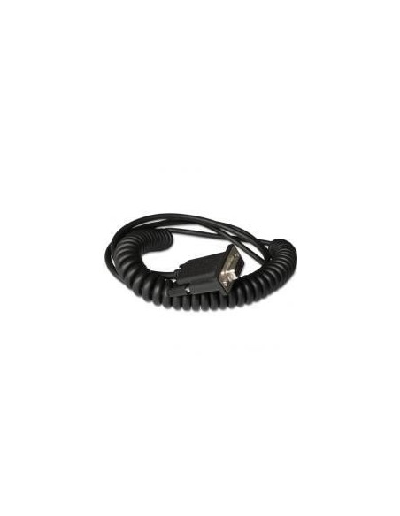 Honeywell CBL-020-300-C00-01 cable de serie Negro 3 m RS232 DB9
