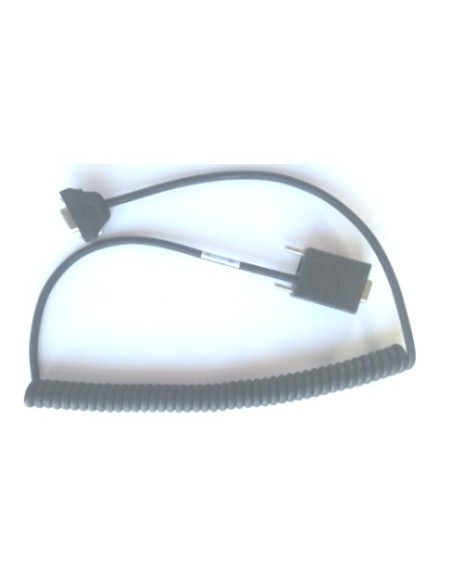 Motorola CBL-58918-03 cable de serie Negro 0,8 m RS232 DB9