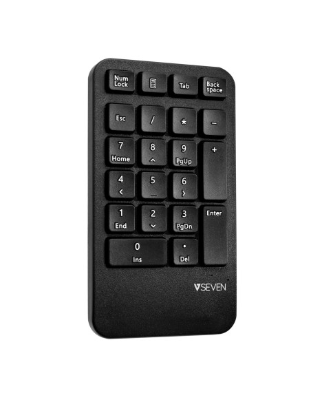 V7 Combinación de teclado, ratón y teclado inalámbrico ergonómico de