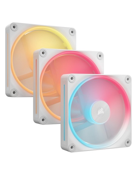 Corsair iCUE LINK LX120-R RGB Carcasa del ordenador Ventilador 12 cm Blanco 3 pieza(s)