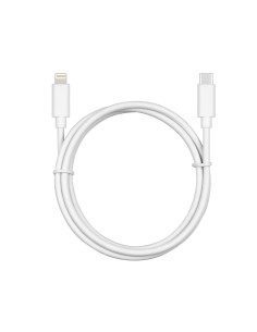 CoolBox COO-CAB-UCLI cable de conector Lightning 1 m Blanco