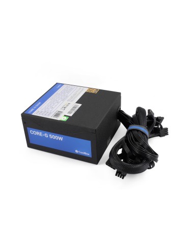 CoolBox GM-500G unidad de fuente de alimentación 500 W 20+4 pin ATX ATX Negro
