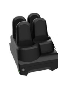 Zebra CR6080-SC400F4WW cargador de dispositivo móvil Lector de código Negro Corriente alterna, CC Interior