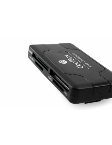 CoolBox CRE 050 lector de tarjeta USB 2.0 Negro