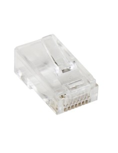 StarTech.com Paquete de 50 Unidades de Conectores RJ45 Cat5e Modulares Multifilares Stranded Trenzados