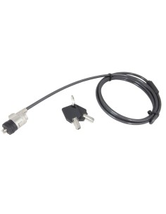Urban Factory CRS11UF cable antirrobo Negro, Gris 1,5 m