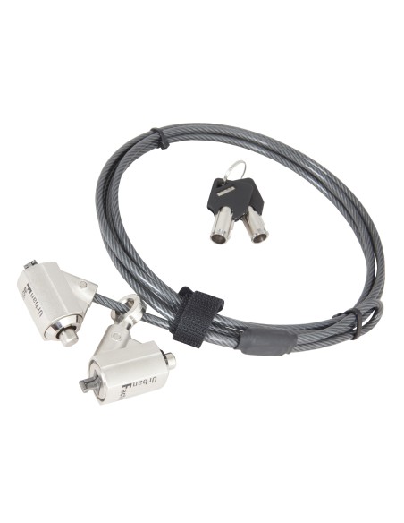 Urban Factory CRS02UF cable antirrobo Negro 2 m