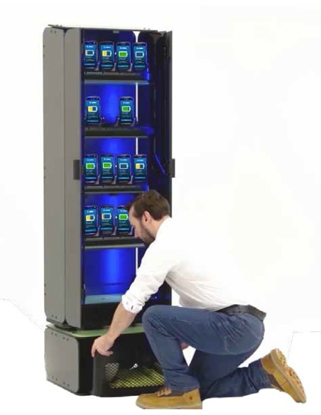 Zebra CS-CAB-BSE armario de almacenamiento industrial