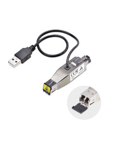 StarTech.com Mini Conversor de Medios de Fibra Óptica Gigabit a Ethernet RJ45 - de Fibra Monomodo (10km) o Multimodo (800m) -