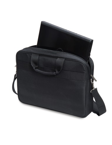 DICOTA Value Toploading Kit 39,6 cm (15.6") Bandolera Negro