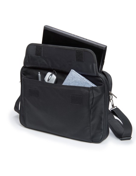 DICOTA Value Toploading Kit 39,6 cm (15.6") Bandolera Negro