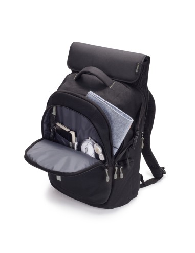 DICOTA Eco 39,6 cm (15.6") Mochila Negro