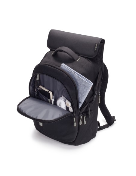 DICOTA Eco 39,6 cm (15.6") Mochila Negro