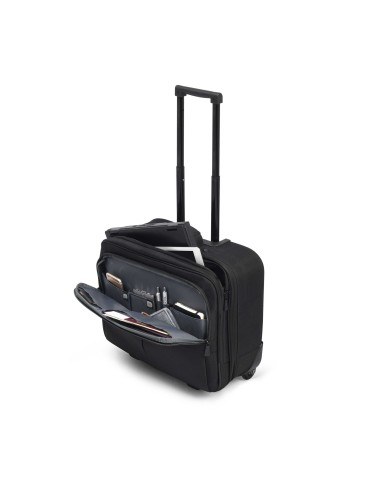 DICOTA Eco Multi SCALE 14-15.6" 39,6 cm (15.6") Maletín con ruedas Negro