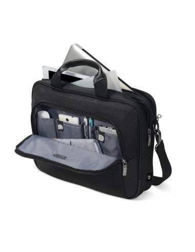 DICOTA Eco Top Traveller SELECT 39,6 cm (15.6") Maletín Toploader Negro