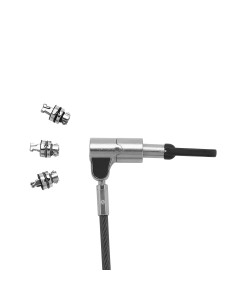 DICOTA D31700 cable antirrobo Negro, Plata 2 m 2