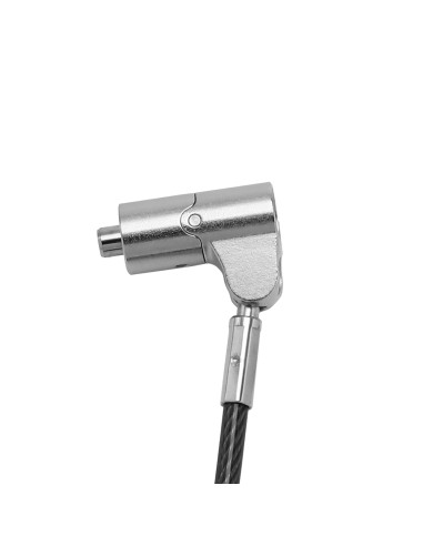 DICOTA D31700 cable antirrobo Negro, Plata 2 m