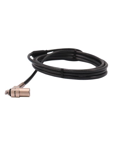 DICOTA D31831 cable antirrobo Negro, Plata 2 m