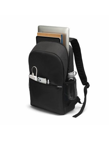 DICOTA D32086-RPET mochila Mochila informal Negro Poliéster, Tereftalato de polietileno (PET)