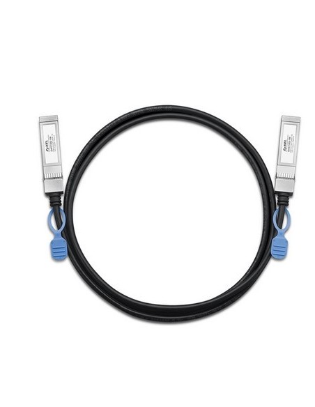 Zyxel DAC10G-1M-ZZ0103F Cable de fibra óptica e InfiniBand SFP+ Negro
