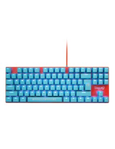 FR-TEC Dragon Ball Super teclado Juego USB QWERTY Azul, Naranja