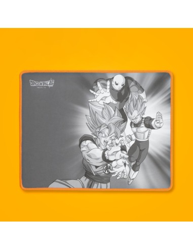 FR-TEC PC Dragon Ball Super PACK Keyboard + Mouse + Mousepad teclado Ratón incluido Juego USB Gris, Naranja