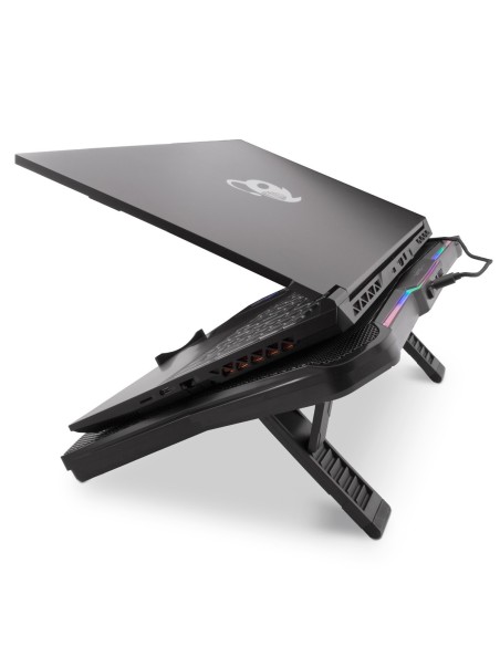 Deep Gaming Base refrigeradora para ordenadores portátiles hasta 17.3″ RBW-17 Deep Gaming Base refrigeradora para ordenadores portátiles hasta 17.3″ RBW-17