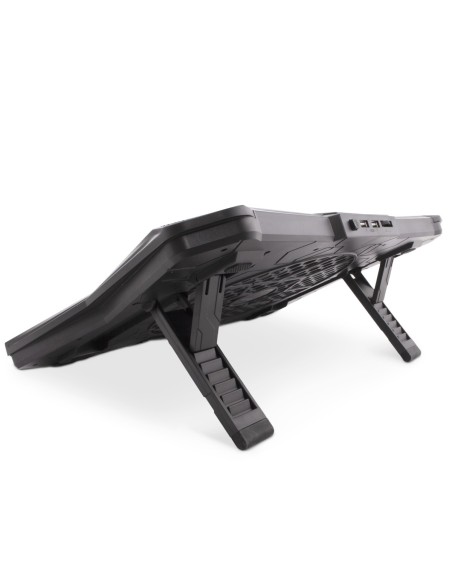 Deep Gaming Base refrigeradora para ordenadores portátiles hasta 17.3″ RBW-17 Deep Gaming Base refrigeradora para ordenadores portátiles hasta 17.3″ RBW-17