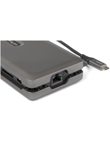 StarTech.com Adaptador Multipuertos USB-C - USB Tipo C a HDMI 2.0 4K a 60Hz - Hub Ladrón USB de 2 Puertos de 10Gbps - con PD de StarTech.com Adaptador Multipuertos USB-C - USB Tipo C a HDMI 2.0 4K a 60Hz - Hub Ladrón USB de 2 Puertos de 10Gbps - con PD de