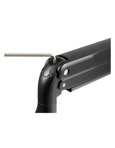 V7 Soporte con brazos con resorte de gas de alta resistencia para dos monitores