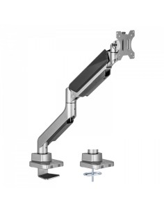 V7 DM1HDS soporte para monitor 124,5 cm (49") Escritorio Negro, Plata