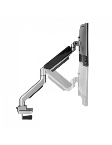 V7 DM1HDS soporte para monitor 124,5 cm (49") Escritorio Negro, Plata