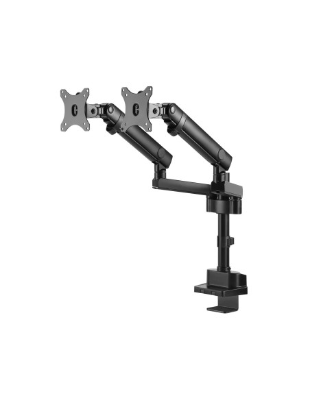 V7 Soporte para monitores con ajuste manual profesional doble