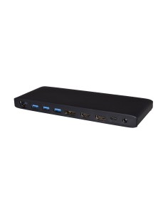 V7 DOCKUCPT3D base para portátil y replicador de puertos Alámbrico USB 3.2 Gen 2 (3.1 Gen 2) Type-C Negro 2