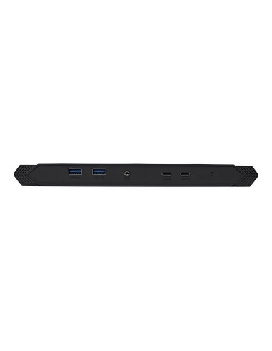 V7 DOCKUSBC base para portátil y replicador de puertos Acoplamiento USB 3.2 Gen 1 (3.1 Gen 1) Type-A Negro
