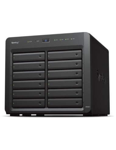 Synology DiskStation DS2422+ servidor de almacenamiento NAS Torre Ryzen Embedded V1500B 4 GB DDR4 0 TB DiskStation Manager Negro