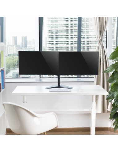V7 Soporte para monitores de escritorio doble