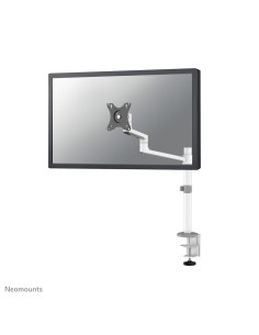 Neomounts DS60-425WH1 Brazo de monitor 17-27" - ahorro de espacio