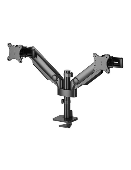 Neomounts DS65S-950BL2 Brazo de monitor 24-34" - resorte de gas - Topfix - multi ajustable - Tope-a-180°