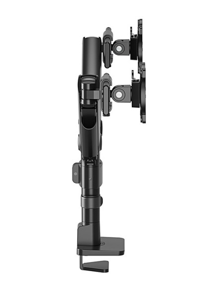 Neomounts DS65S-950BL2 Brazo de monitor 24-34" - resorte de gas - Topfix - multi ajustable - Tope-a-180°