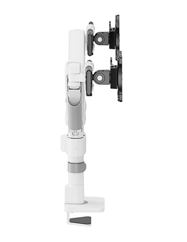 Neomounts DS65S-950WH2 Brazo de monitor 24-34" - resorte de gas - Topfix - multi ajustable - Tope-a-180°