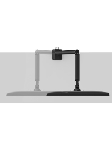 Neomounts DS70-250BL1 Brazo de monitor 17-35" - resorte de gas - Topfix - Tope-a-180°