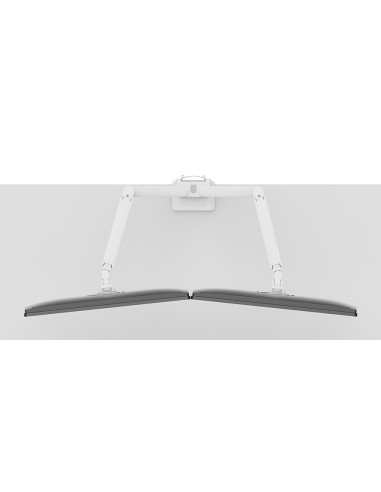 Neomounts DS70-250WH2 Brazo de monitor 17-32" - resorte de gas - Topfix - Tope-a-180°